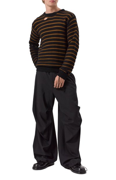 Шерстяные брюки MM6, арт. SH0KA0037/M35080, фото 2