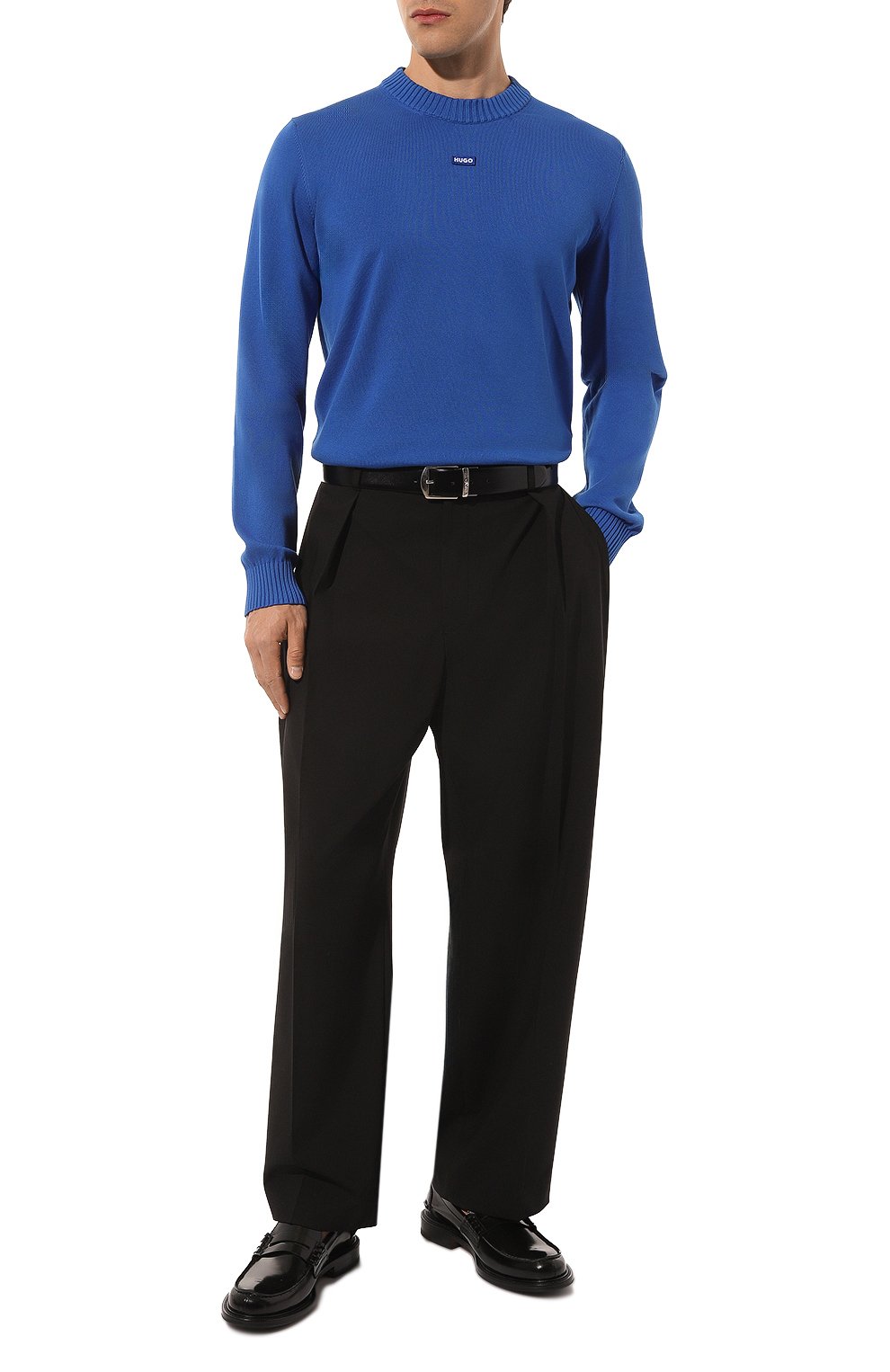 Хлопковый джемпер HUGO BLUE, арт. 50514698, фото 2