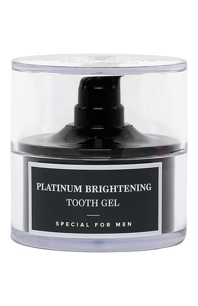 Женская гель для зубов platinum brightening tooth gel (60ml) MONTCAROTTE, арт. MC500