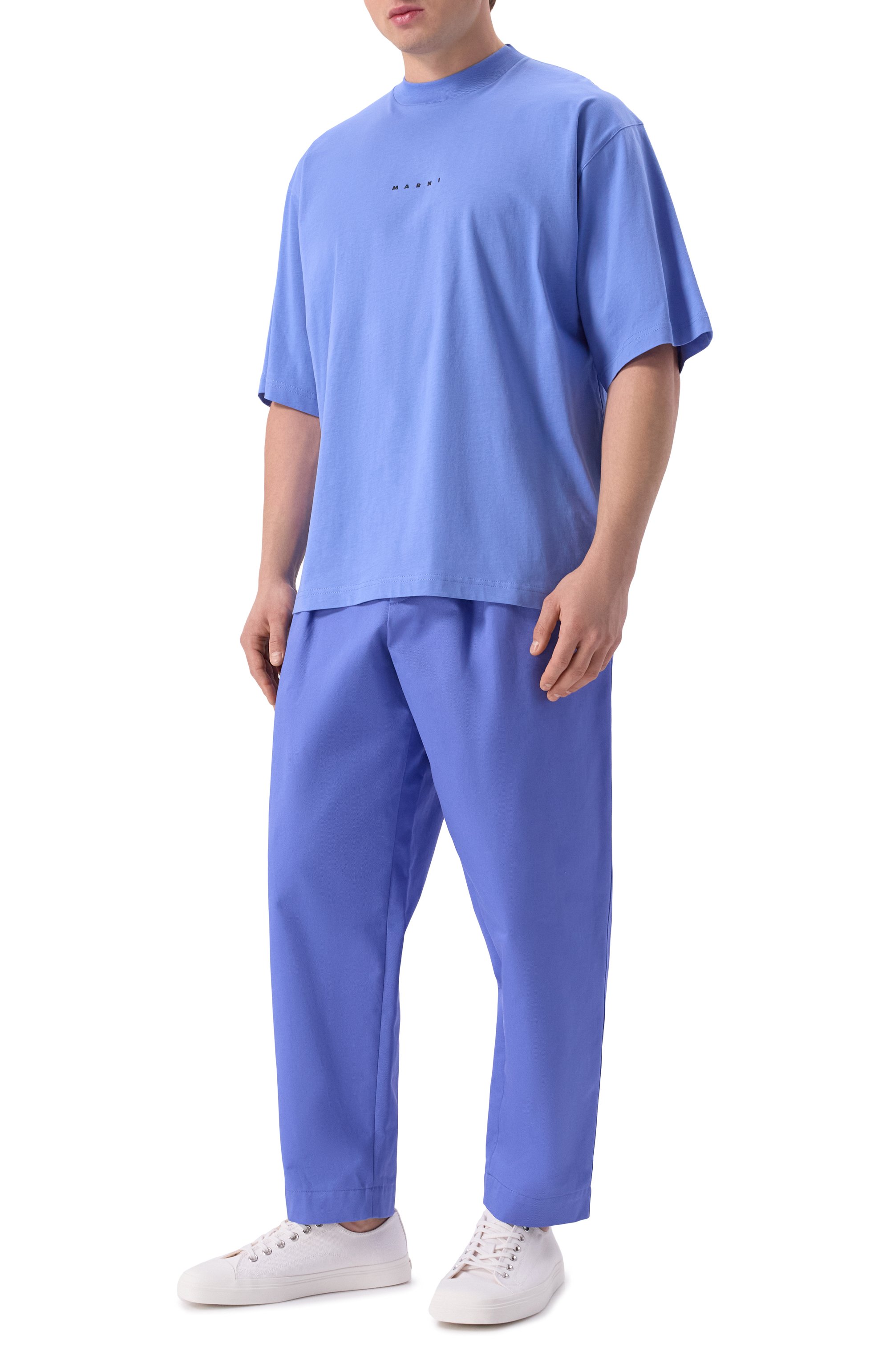 Хлопковая футболка MARNI, арт. HUMU0223P1/USCS87, фото 2