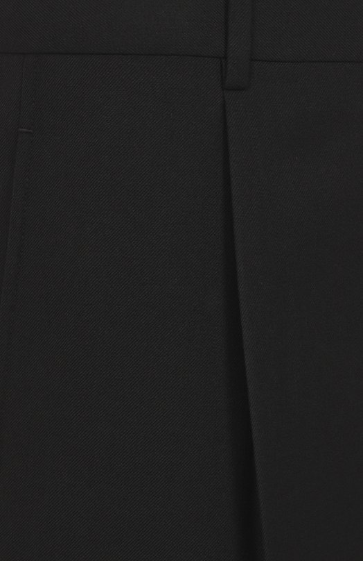 Шерстяные брюки Saint Laurent 819544/Y2J02 Чёрный  819544/Y2J02 Фото 6