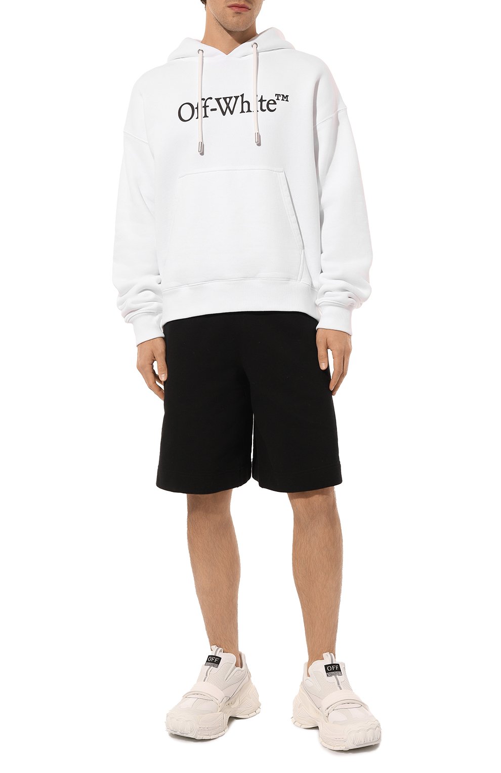 Хлопковое худи OFF-WHITE, арт. 0MBB085C99FLE012, фото 2