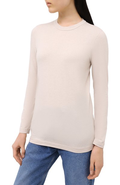 Хлопковый лонгслив BRUNELLO CUCINELLI, арт. M0T18B0107, фото 3