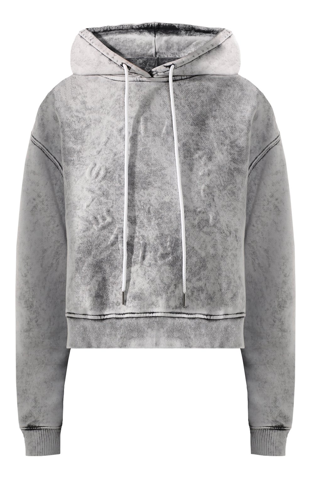 Хлопковое худи STELLA MCCARTNEY светло-серого цвета по цене 97250 руб., арт. 600412/SNW46, фото 1 Хлопковое худи STELLA MCCARTNEY, арт. 600412/SNW46, фото 1