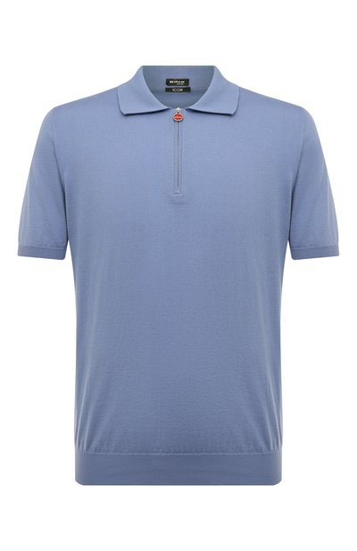 Мужская хлопковое поло KITON, арт. UK33Z