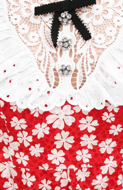 Шелковое платье MIU MIU, арт. MF3901-1XLE-F0011, фото 5