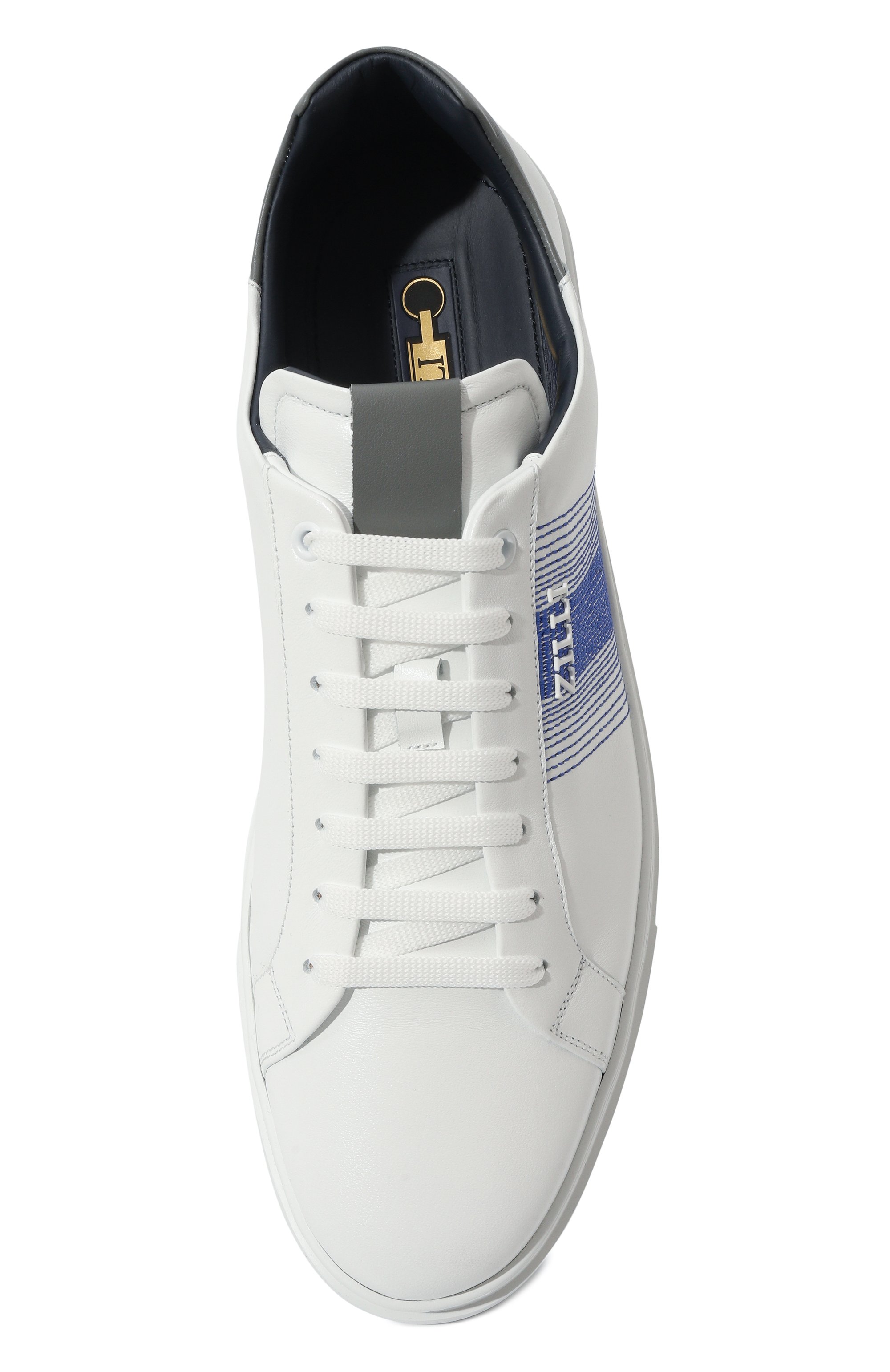 Кожаные кеды ZILLI, арт. H0093AM1015VHH001, фото 6