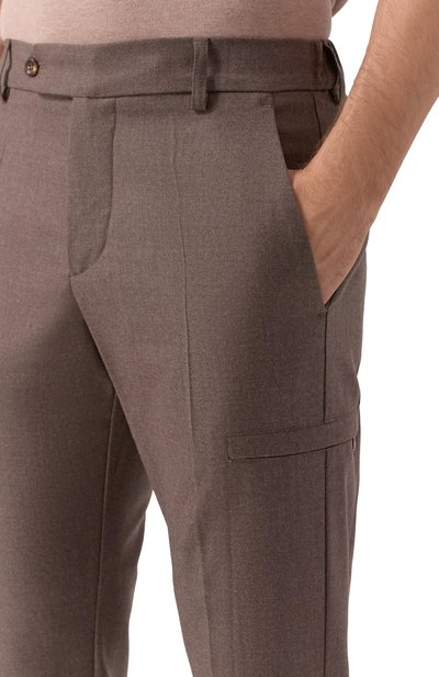 Шерстяные брюки MARCO PESCAROLO, арт. METIS/5215, фото 5