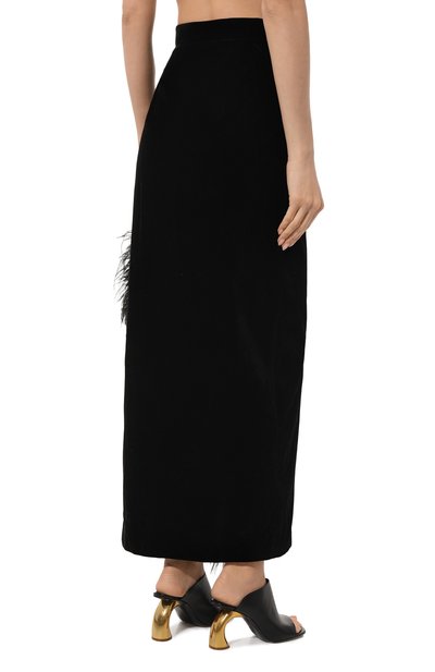 Юбка с отделкой перьями ALINE, арт. AL141203, фото 4