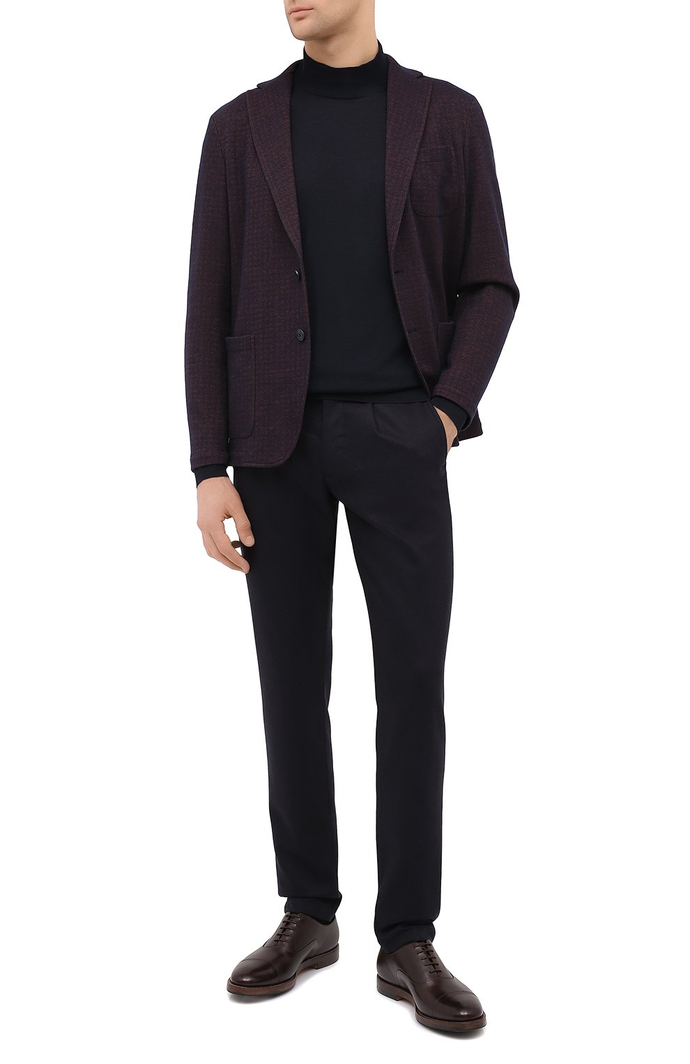 Брюки из шерсти и кашемира ELEVENTY PLATINUM, арт. B75PANB21 TES0B006, фото 2