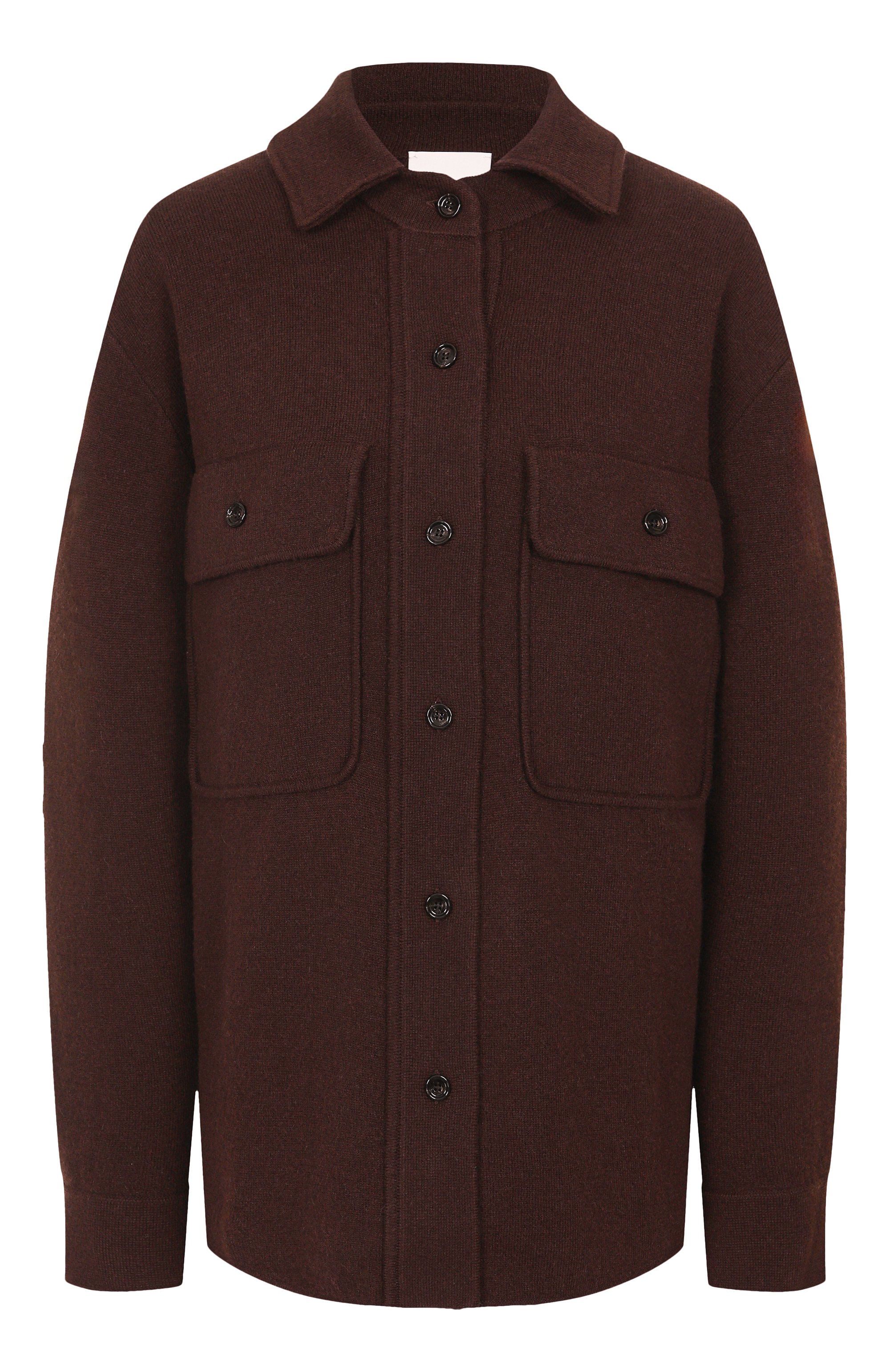 Рубашка из шерсти и кашемира ALLUDE, арт. 255/17615, фото 1