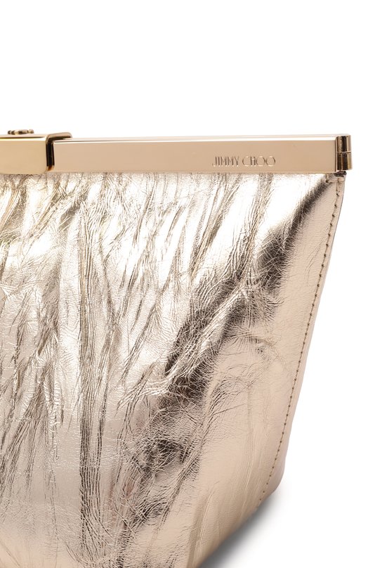 Клатч Ganache Jimmy Choo GANACHEBYK Золотой  GANACHEBYK Фото 6