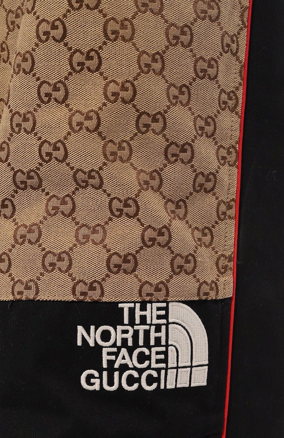 Джоггеры the north face x gucci GUCCI бежевого цвета по цене 172800 руб., арт. 671191 ZAHP0, фото 5 Джоггеры the north face x gucci GUCCI, арт. 671191 ZAHP0, фото 5