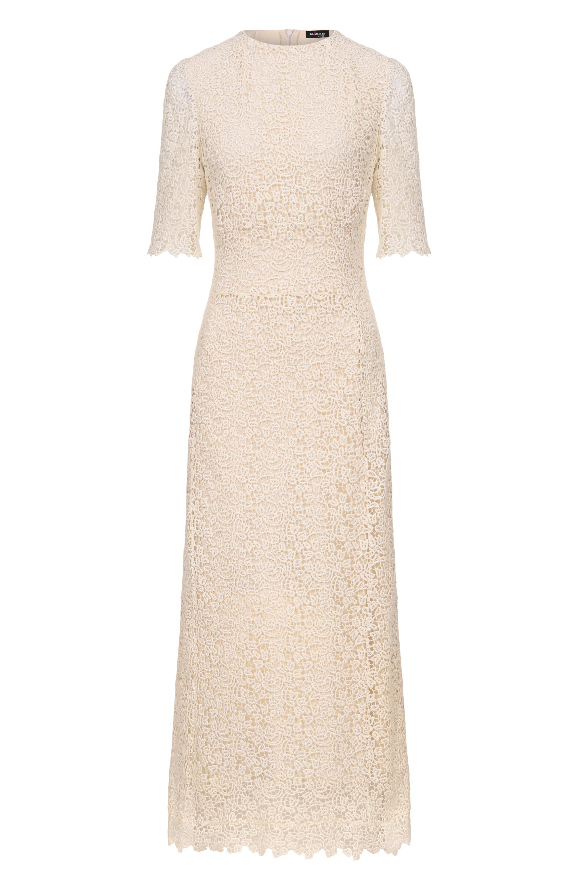 Хлопковое платье KITON, арт. D61326K0883G, фото 1