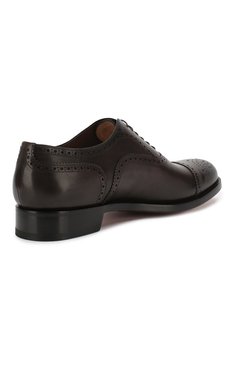 Кожаные оксфорды SANTONI, арт. MC0S10348MC2H0ENT58, фото 1