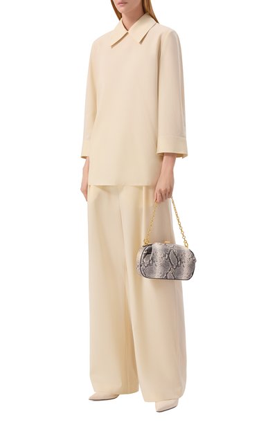 Сумка oyster mini YUZEFI, арт. 0YSTER CLUTCH MINI/EMB0SSED LEATHER, фото 3