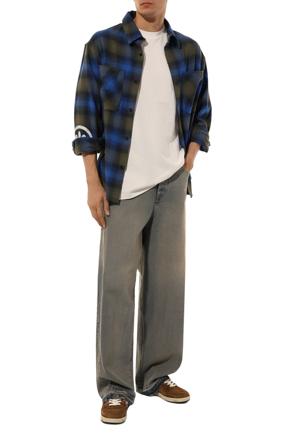 Хлопковая рубашка BARROW, арт. F4BWMASI071, фото 2