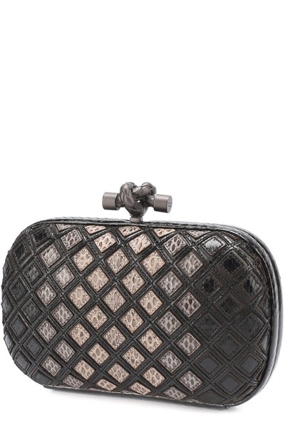 Клатч knot из кожи змеи BOTTEGA VENETA, арт. 113085/VCJB2, фото 3