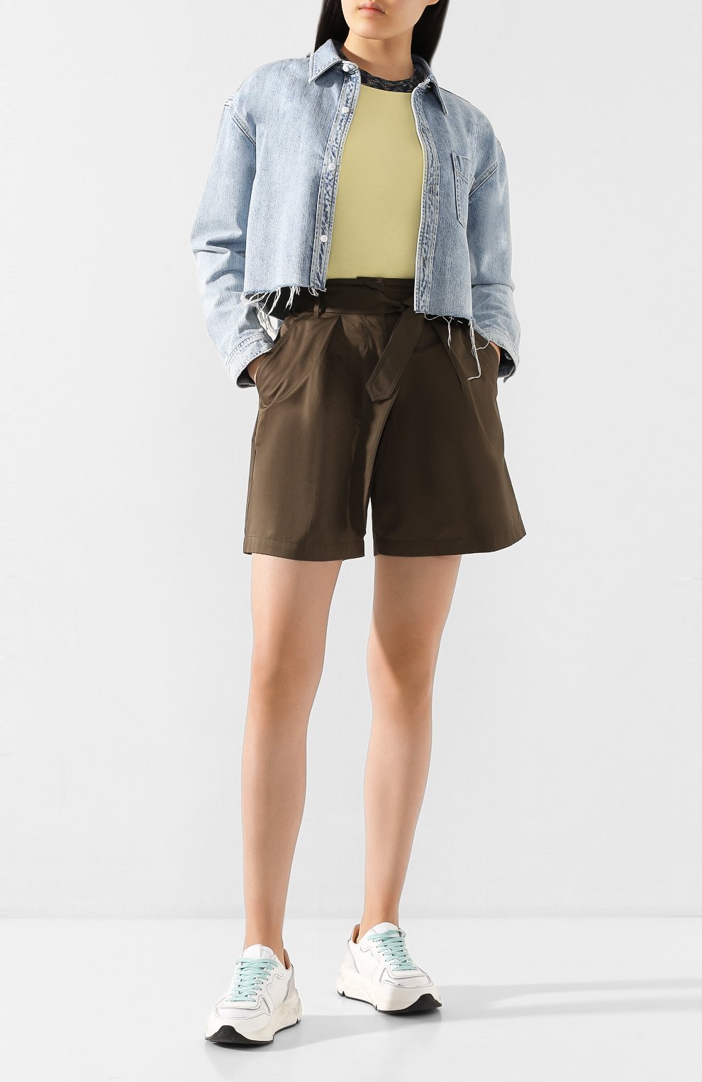 Хлопковые шорты GOLDEN GOOSE DELUXE BRAND, арт. G36WP116.A1, фото 2
