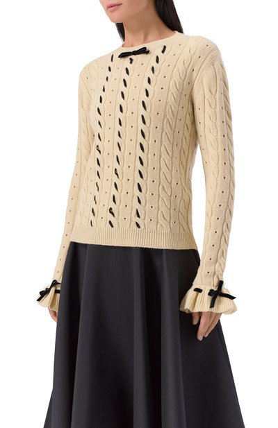 Шерстяной свитер VALENTINO, арт. 7B3KC66Z/9K9, фото 3