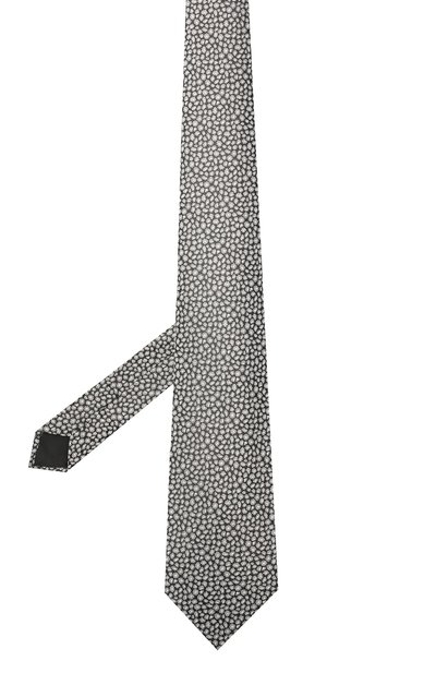 Шелковый галстук LANVIN серого цвета по цене 12600 руб., арт. 2230/TIE, фото 2 Шелковый галстук LANVIN, арт. 2230/TIE, фото 2