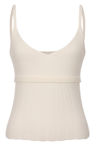 Женский шерстяной топ YUZEFI, арт. N0LA-TUCK STITCH STRAPPY T0P/KNIT