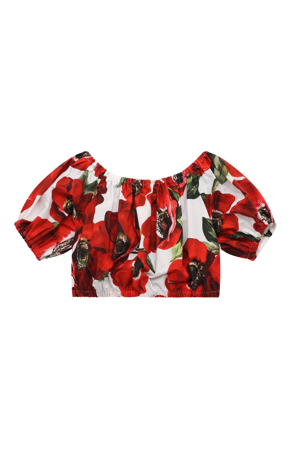 Хлопковый топ DOLCE & GABBANA, арт. L55S88/HS5Q4/2-6, фото 2