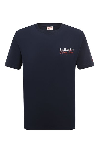 Мужская хлопковая футболка MC2 SAINT BARTH, арт. STBM TSHIRT MAN/TSHM001/02203B