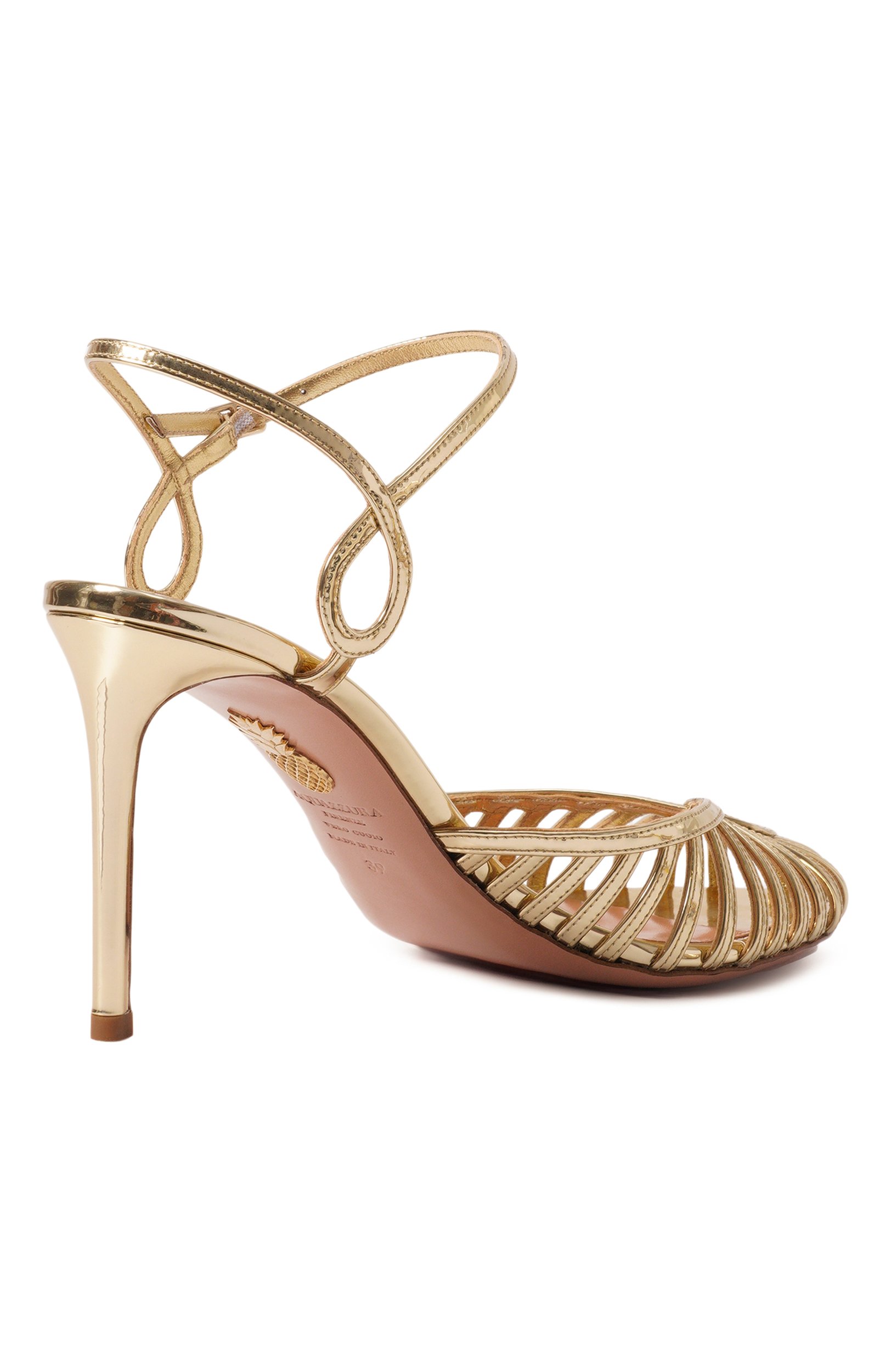 Туфли sweet surrender 85 AQUAZZURA, арт. SWRMIDP0-SSY-S0G, фото 5