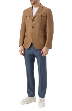 Пиджак из шерсти и шелка LUIGI BIANCHI, арт. 2564/52003, фото 2