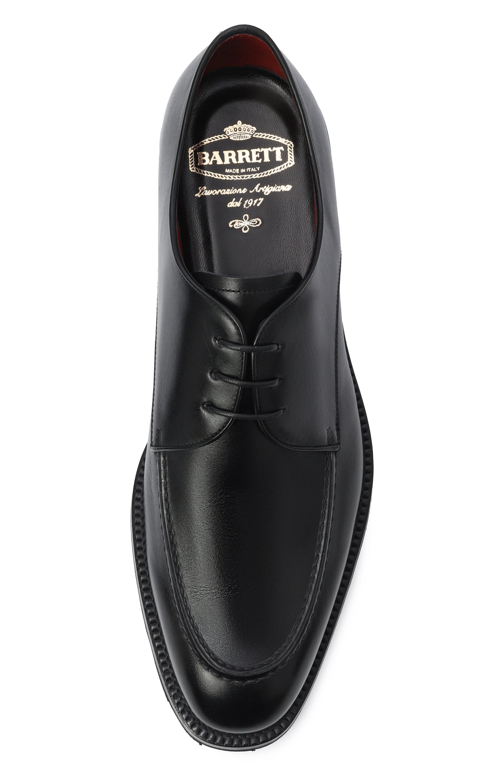 Кожаные дерби BARRETT, арт. 252U026/BETIS CREAM, фото 5