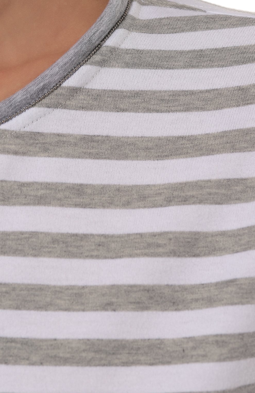 Хлопковая футболка BRUNELLO CUCINELLI, арт. MP989EK400, фото 5