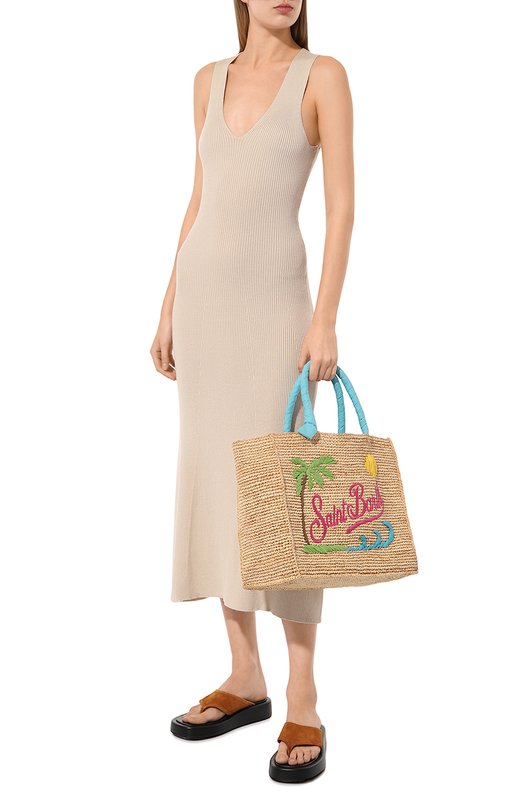 Сумка-тоут MC2 Saint Barth STBA/VANITY RAFFIA/00265D Разноцветный  STBA/VANITY RAFFIA/00265D Фото 7