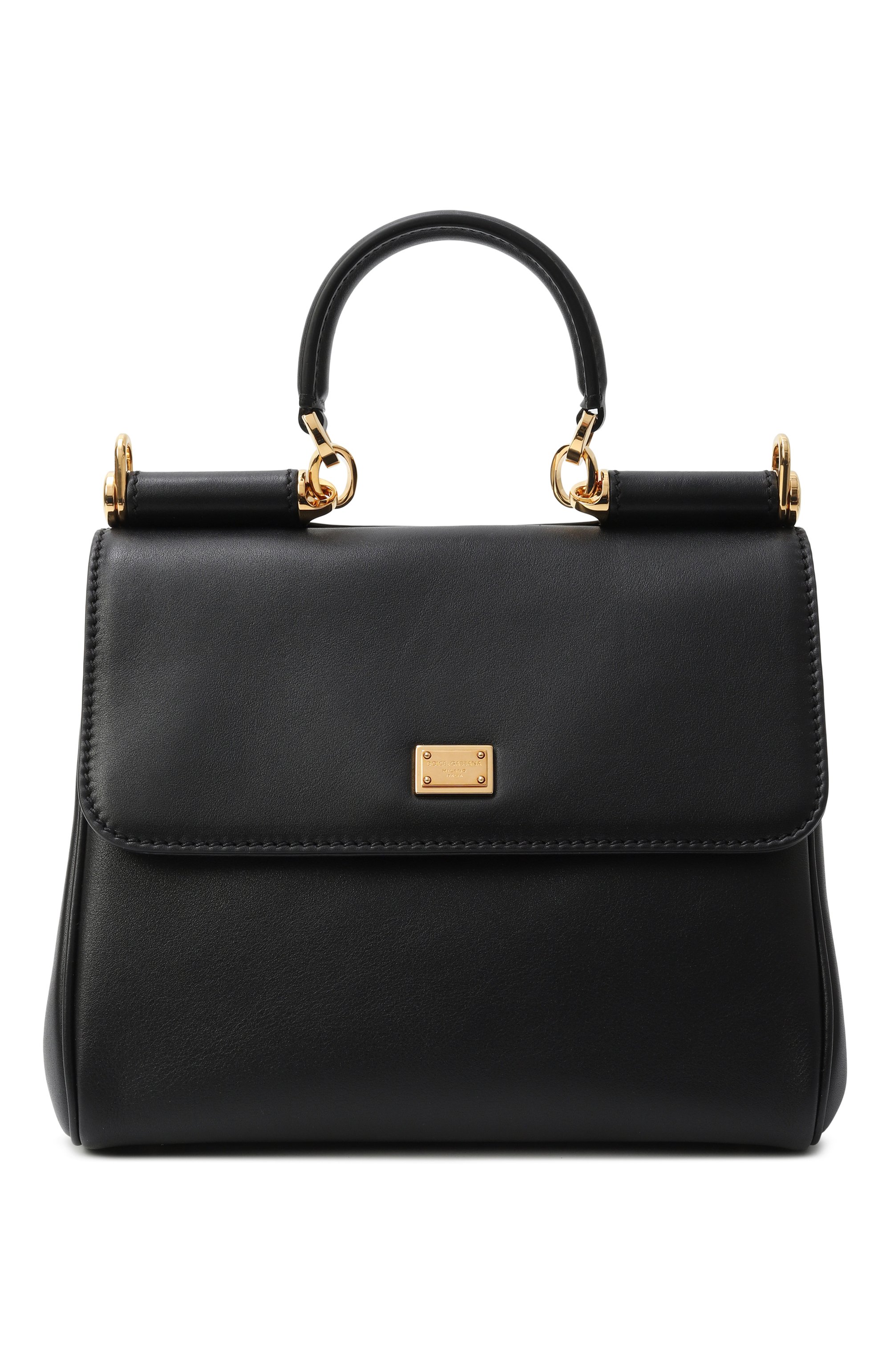 Сумка my sicily DOLCE & GABBANA черного цвета по цене 299500 руб., арт. BB7781/B7321, фото 8 Сумка my sicily DOLCE & GABBANA, арт. BB7781/B7321, фото 8