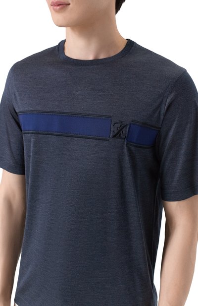 Шелковая футболка ZILLI, арт. TSR02AM0608VZLE01, фото 5