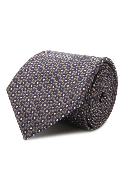 Мужской шелковый галстук CANALI, арт. 18/HJ03073