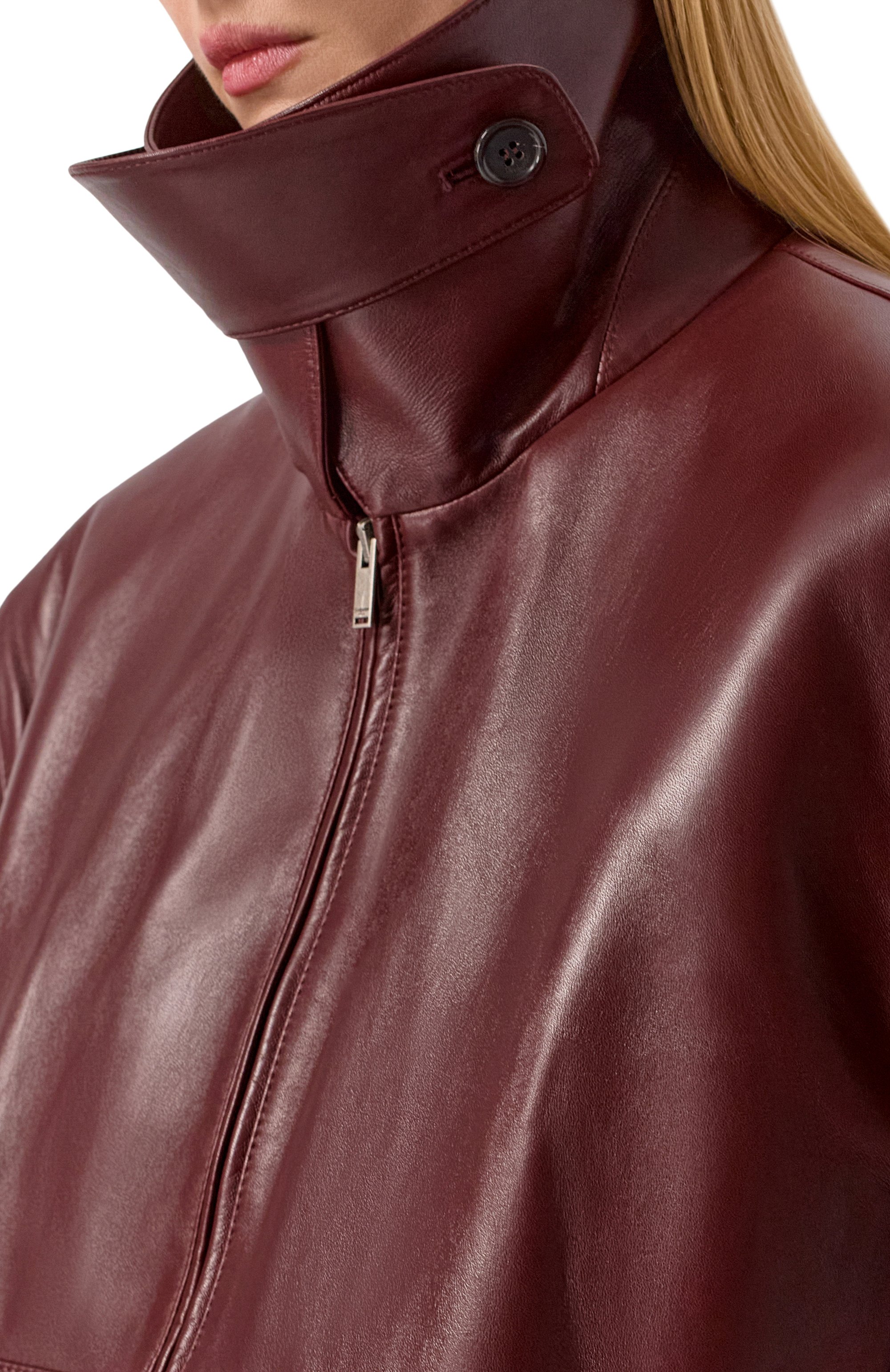 Кожаная куртка SAINT LAURENT, арт. 850082/YCTP2, фото 5