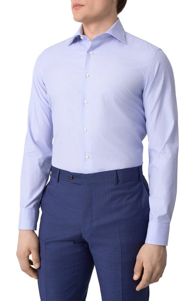 Хлопковая сорочка CANALI, арт. NCLX018/GR03446, фото 3