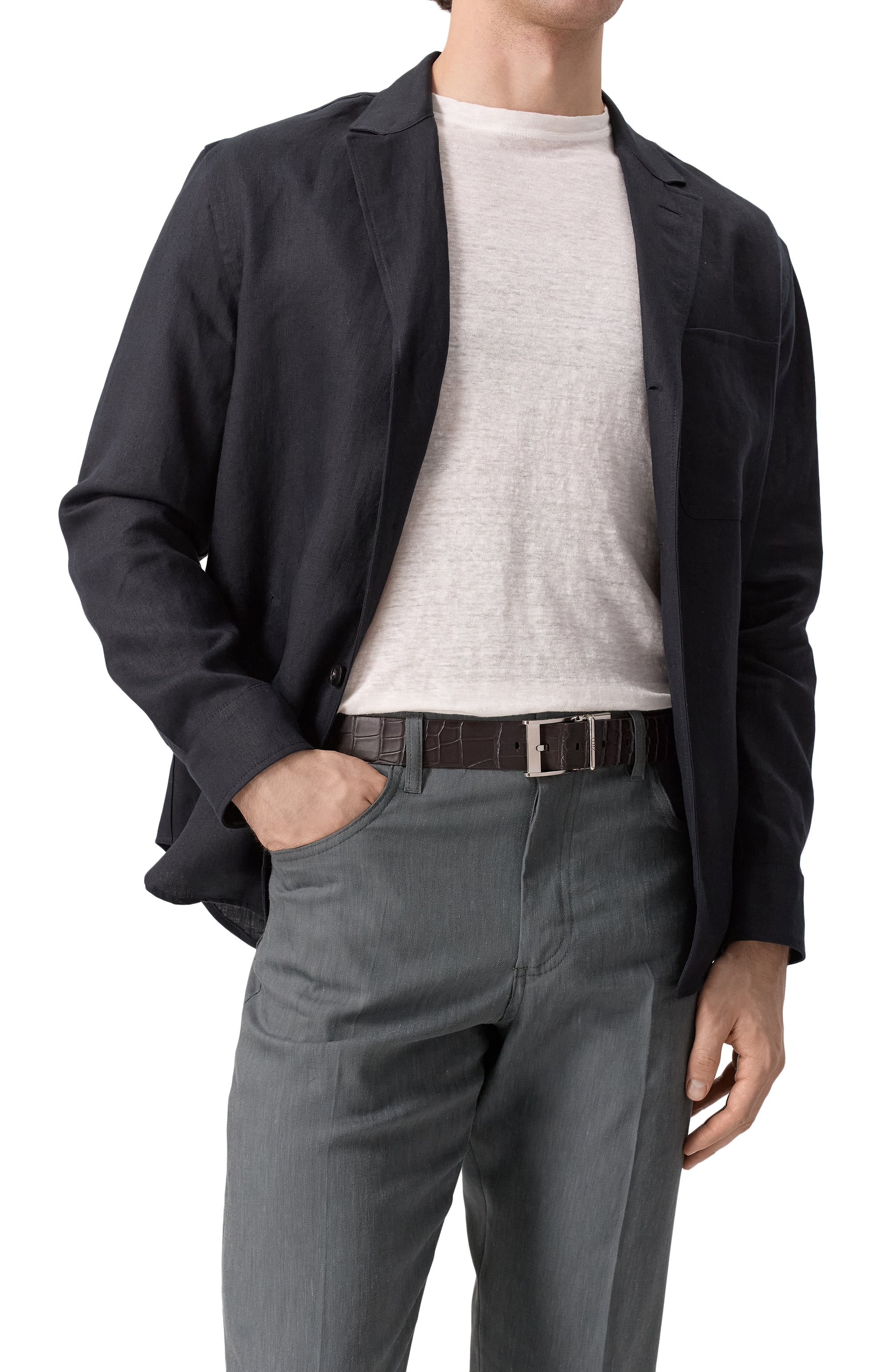 Ремень из кожи каймана ZILLI, арт. BR0135M1002VPAL00, фото 2