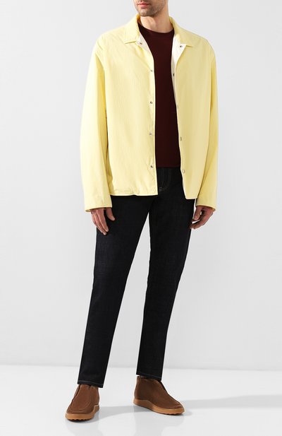 Замшевые ботинки TOD’S коричневого цвета по цене 51750 руб., арт. XXM52B0CW20RE0, фото 2 Замшевые ботинки TOD’S, арт. XXM52B0CW20RE0, фото 2