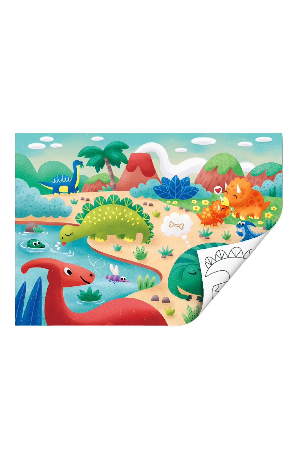 Пазл-раскраска динозавры HAPE, арт. E1641_HP, фото 4