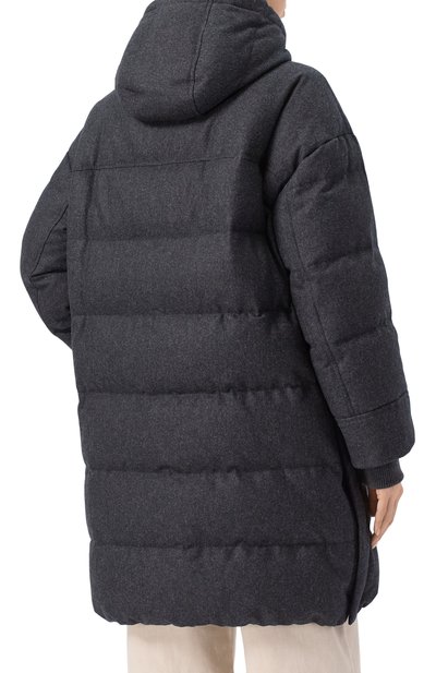 Шерстяной пуховик BRUNELLO CUCINELLI, арт. M038P9703, фото 4