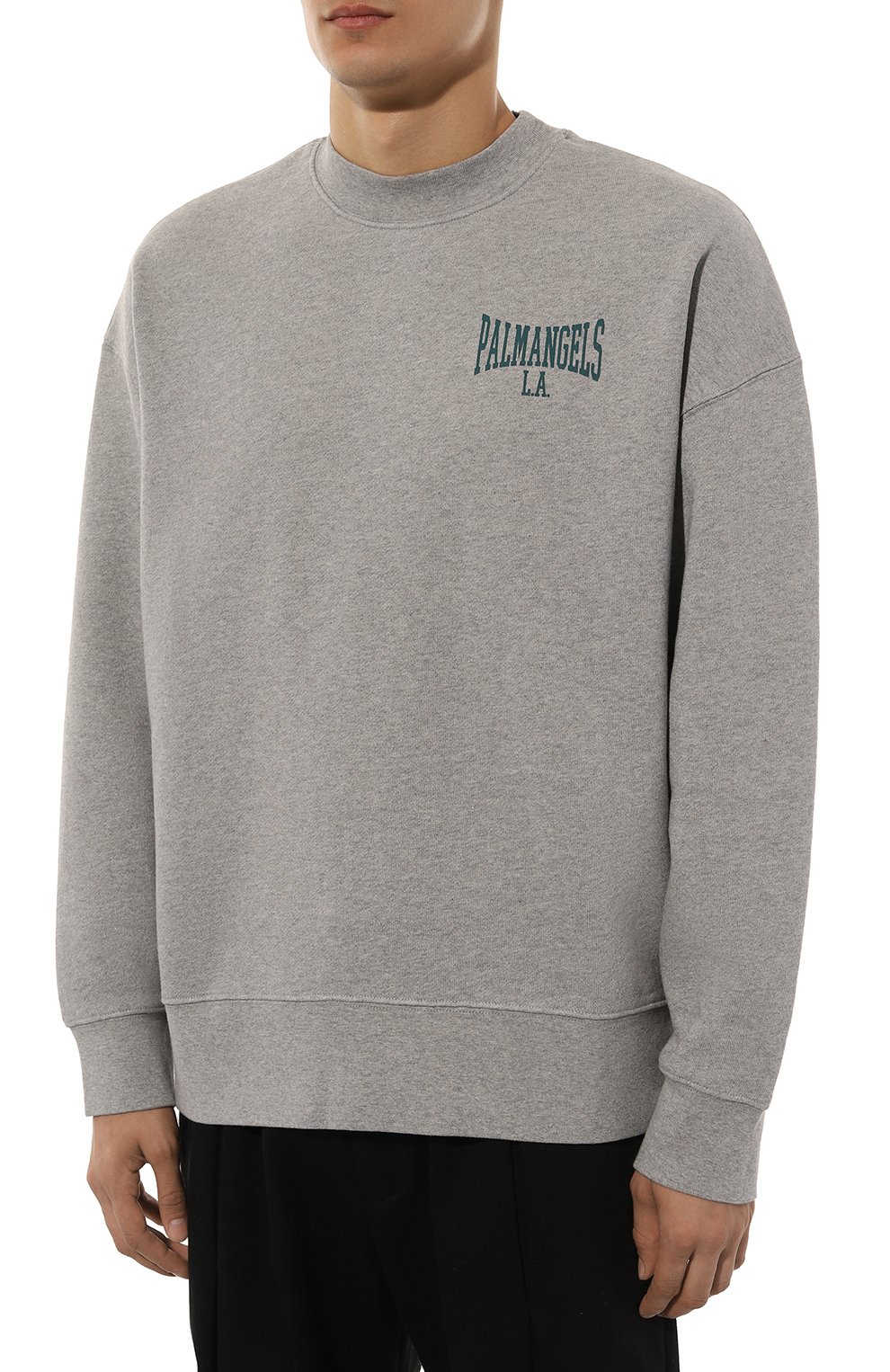 Хлопковый свитшот PALM ANGELS, арт. PMBA026F24FLE008, фото 3