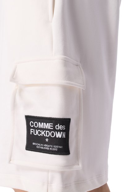 Хлопковые шорты COMME DES FUCKDOWN, арт. CFABM01528, фото 5