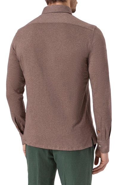 Рубашка из хлопка и кашемира STEFANO RICCI, арт. CJ007510/TE2603, фото 4