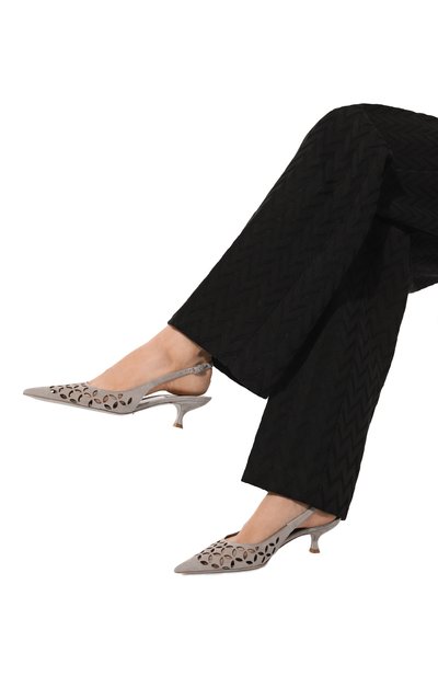 Замшевые туфли trifora 50 RENE CAOVILLA, арт. C12275-050, фото 3