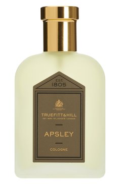 Мужской одеколон apsley (100ml) TRUEFITT&HILL бесцветного цвета, арт. 00430 | Фото 1 (Тип продукта - парфюмерия: Одеколон; Материал внутренний: Не назначено; Региональные ограничения белый список (Axapta Mercury): Не проставлено; Нос: Не проставлено; Статус проверки: Проверена категория; Ограничения доставки: flammable)