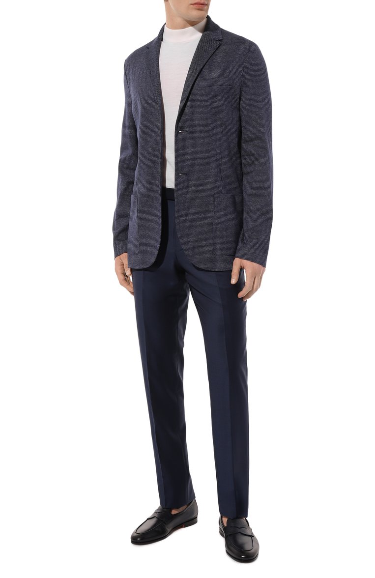 Шерстяные брюки ZEGNA, арт. 726F10A7/75TB12, фото 1