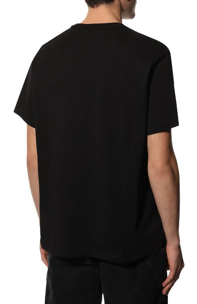 Хлопковая футболка VERSACE JEANS COUTURE, арт. 73GAHT29-73UP601 R SPACE WARRANTY/CJ000, фото 4