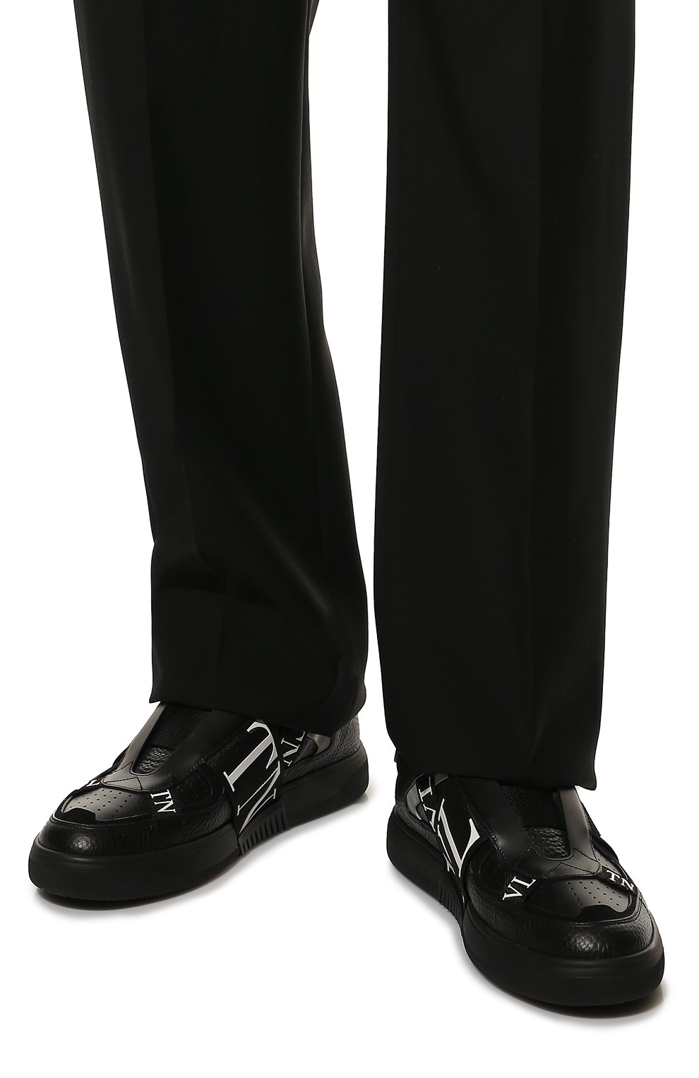 Кожаные кеды vl7n VALENTINO, арт. WY2S0E02/WRQ, фото 3